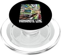 Yamanote Line Tokyo Japan Train Japanese Kanji Souvenir PopSockets PopGrip for MagSafe