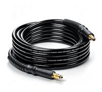 YAMATIC Pressure Washer Hose 10M for Karcher K2 K3 K4 K5 K6 K7 (193 BAR) | Click Plug Quick Connector,Inner Diameter 6mm Flexible Kink-Resistant Replacement Hose Compatible with Karcher Power Waher