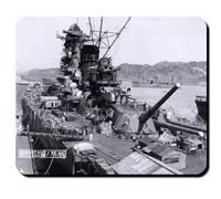 Yamato Dock WWII Imperial Japanese Navy Ship Photo Mouse Pad Mouse Pad Computer Laptop PC # 11038