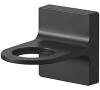 Yamazaki(山崎実業) Soap and Shampoo Dispenser, Quality Display: Holder: Polystyrene, Film Hook: Polycarbonate, PET, Polyurethane, Black, 約W6.3XD9XH7cm