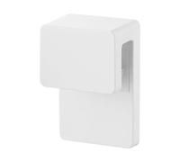 Yamazaki 1493 Film Hook, Insert-In Type, Toothbrush & Tube Holder, Set of 2, White, Main Unit: W4 x D1.1 x H2.4 inches (4 x 2.7 x 6 cm) (Each Piece Not Including Film Hooks), Tower, Floating Storage,