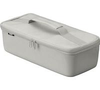 YAMAZAKI 1850 Tower Tool Bag with Divider, Grey, Polyester/Resin/Polypropylene/Polyethylene, Minimal, 36 x 16 x 11 cm, Grey, Minimalistic