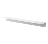 Yamazaki 1931 Wall Rack W90 Gypsum Board Tweezers & Wood Screws Included, Wall Rack, Compatible with Gypsum Board Walls, White, W 35.4 x D 6.2 x H 3.5 inches (90 x 15.7 x 9 cm), Tower Wall Shelf, Wall