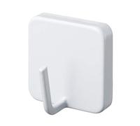 YAMAZAKI 2260 Tower Magnetic Hook, White, Steel, Minimalist, 4.8 x 3.3 x 4.8 cm
