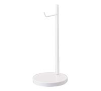 Yamazaki 2291 BAUTES Headphone Stand Round, white, Steel, Minimalist, 13 x 13 x 28 cm
