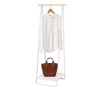 Yamazaki Tower Coat Rack, White, One Size