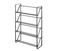 Yamazaki Shoe Rack, Alloy Steel, Black, One Size