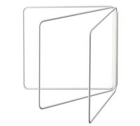 Yamazaki Dishcloth Hanger, Alloy Steel, White, One Size