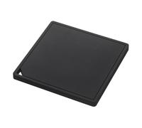 Yamazaki 2953 Tower Pot Stand, Silicone, Black