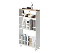 Yamazaki Tower Slim Trolley - White