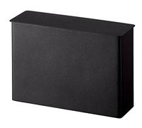 Yamazaki 3817-P Home Kitchen Storage Holder Container. | Steel | Coffee Filter Case, Black