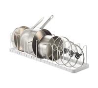 Yamazaki 3840 Tower Lid Holder, Alloy Steel Plastic, White