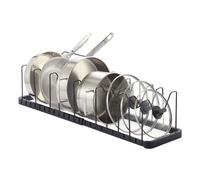 Yamazaki 3841 Tower Lid Holder, Plastic Alloy Steel, Black