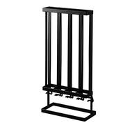 Yamazaki 3896 TOWER Coffee Capsule Holder S, black, Steel, Minimalist, 17.5 x 8 x 36 cm