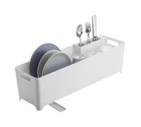 YAMAZAKI Slim Drainer Basket, White, One Size
