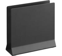 YAMAZAKI 4499 TOWER Slim Laptop Stand, black, Steel/Silicone/Polypropylene, Minimalist, 16 x 5.7 x 15.2 cm