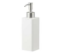 YAMAZAKI Adhesive Hook Soap Dispenser, ABS resin, White, W5.5×D7.5×H19.5 cm