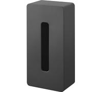 Yamazaki 5588 Tower Film Hook Tissue Case, Black, ABS Resin/Polycarbonate/Pet/Polyurethane, 26.2 x 13.2 x 8.3 cm