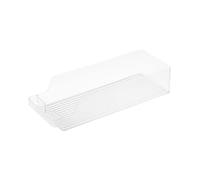 YAMAZAKI 5766 TOWER Fridge Organizer, white, PS Resin, Minimalist, 14 x 37.5 x 8.2 cm
