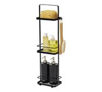 Yamazaki Bath Rack, Alloy Steel, Black, One Size