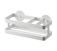 Yamazaki Sponge Holder, Steel, Bianco, 約W18×D8×H6cm