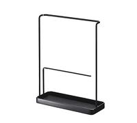 Yamazaki 6988 TOWER Accessory & Sunglasses Stand, black, Steel, Minimalist, 20 x 7.5 x 25.5 cm