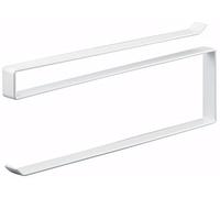Yamazaki 7115 TOWER Under-Shelf Paper Towel Holder, white, Steel, Minimalist, 1.5 x 26 x 9.5 cm