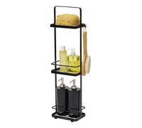 Yamazaki Bath Rack, Alloy Steel, Black, One Size