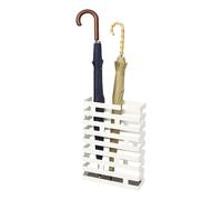 Yamazaki BRICK UMBRELLA STAND WIDE WH, White