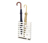 Yamazaki BRICK UMBRELLA STAND WIDE WH, White