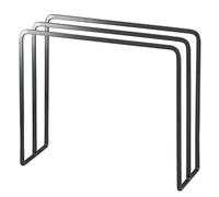 Yamazaki Dish Home Dishcloth Hanger | Steel | Towel Holder, One Size, Black