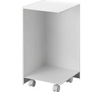 YAMAZAKI Home Rolling Steel | Toilet Paper Stocker, Alloy, White, One Size