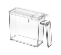 YAMAZAKI Home Spice Storage Container Pantry Organizer, Small, White