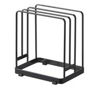 YAMAZAKI Home Tower Kitchen Multi Eco Stand - Multifunctional Compost Bag And Small Bottle Holder - Small - Steel