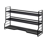YAMAZAKI Home Tower Sturdy, Standing Countertop/Stovetop Kitchen Shelf/Kitchen Rack/Spice Shelves - Steel