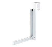 YAMAZAKI 'SMART' 7161 Collapsible Door Hook, White, For Doors Up To 3.6 cm Depth, Door Hanger