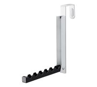 Yamazaki SMART STORABLE OVER THE DOOR HANGER RACK BK, 7162, Black