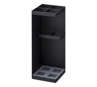 Yamazaki 6719 SMART Umbrella Stand, black, Steel/Polypropylene, Minimalist, 11 x 11 x 30 cm