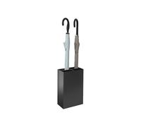 Yamazaki 3452 SMART Umbrella Stand, black, Steel/Polypropylene, Minimalist, 23.5 x 12 x 36 cm