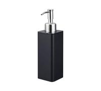 YAMAZAKI Soap Dispenser with Pump, ABS resin, Black, Standard Size
