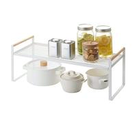 Yamazaki Storage Shelf, Alloy Steel, White, One Size