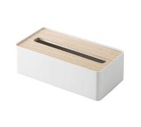 Yamazaki Tissue Box, Metal, Natural, One Size