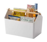 Yamazaki Tool Box, Polypropylene/Wood, White, One Size