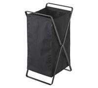 Yamazaki Tower Black Foldable Laundry Basket - L30 Cm Yamazaki Black