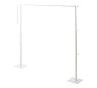 Yamazaki Clothes Airer, Alloy Steel Polypropylene, White, One Size