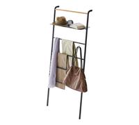 Yamazaki Tower Ladder Hanger Wide with Rack BK