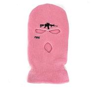 YAMEE 3 Hole M4a1 Ski Mask Knitted Full Face Cover Balaclava Winter Windproof Beanie Cycling for Men Women