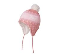 Yamee Children's Hat Baby Warm Winter Hat Boys Girls Toddler Earflap Beanie Knitted Hat Warm Autumn Winter Hat Cap Skull Cap with Ear Muffs - Red - 0-12 Months