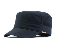YAMEE Mesh Military Cap Plus Size Hats for Men Summer XL Army Hats Quick Qry Short Bill Hat Cadet Cap