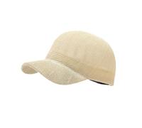 YAMEE Women's Straw Baseball Hat, Hollow Breathable Mesh Summer Sun Beach Hat, Outdoor Travel Golf Baseball Cap Beige